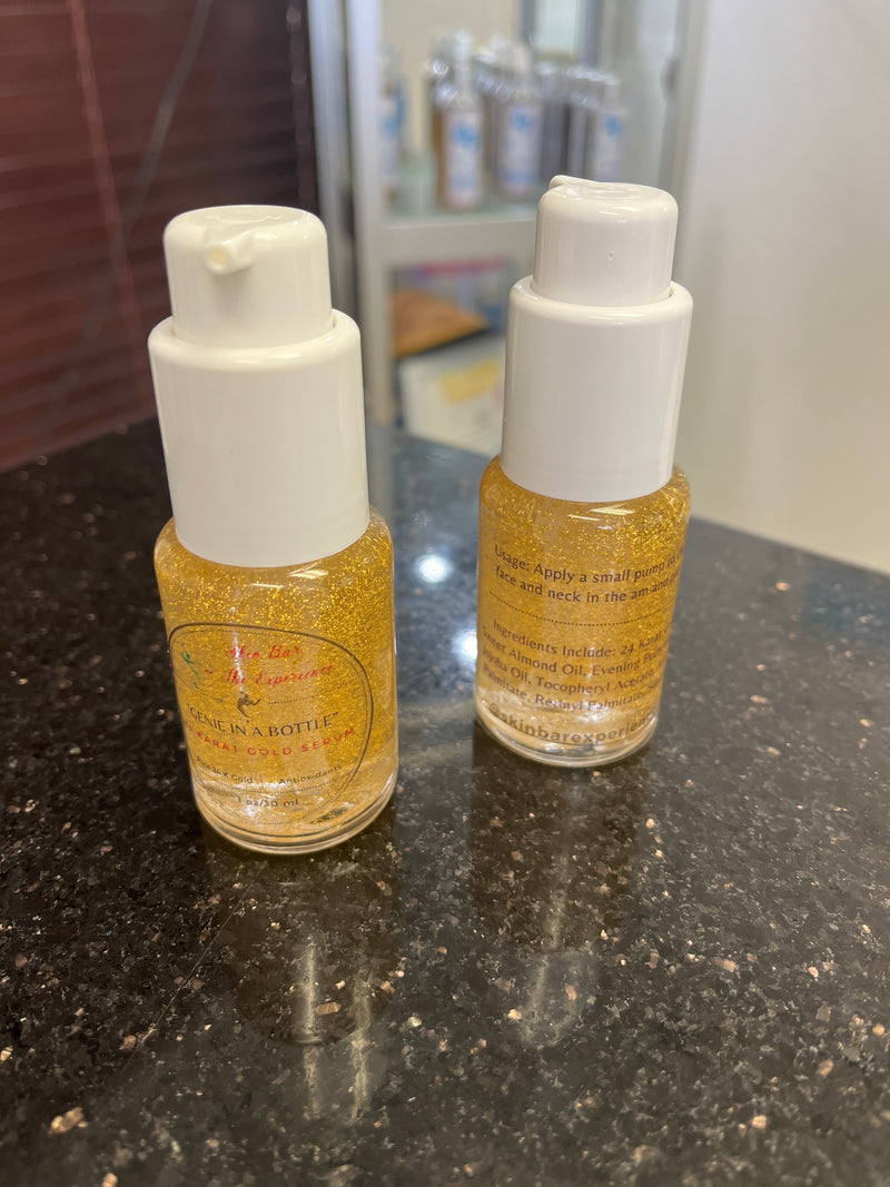 Skin Bar ~ The Experience  Genie in a Bottle (24k Gold)