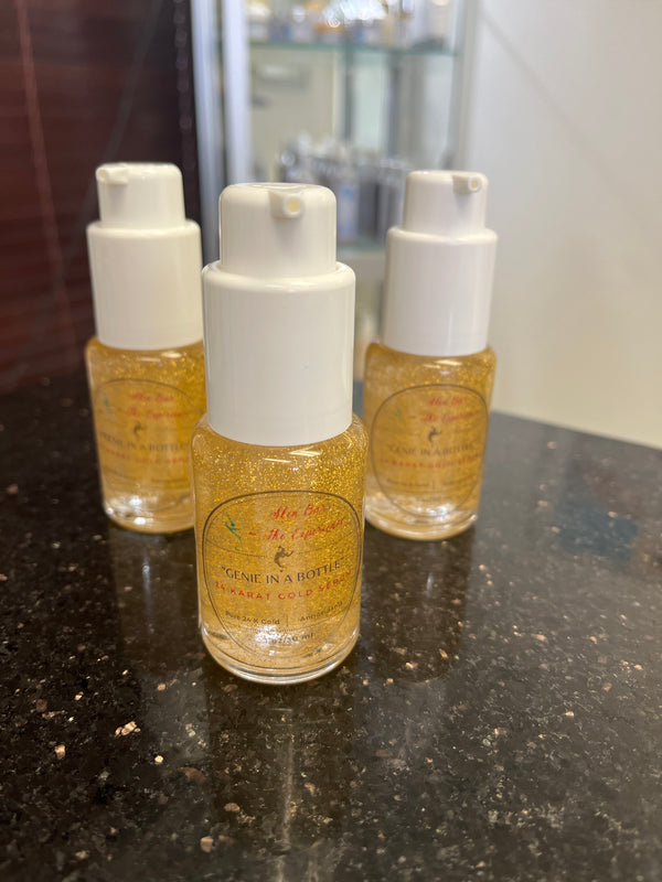 Skin Bar ~ The Experience  Genie in a Bottle (24k Gold)